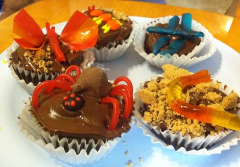 bug cupcakes