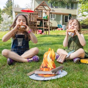 melissa & doug let's explore campfire s'mores play set
