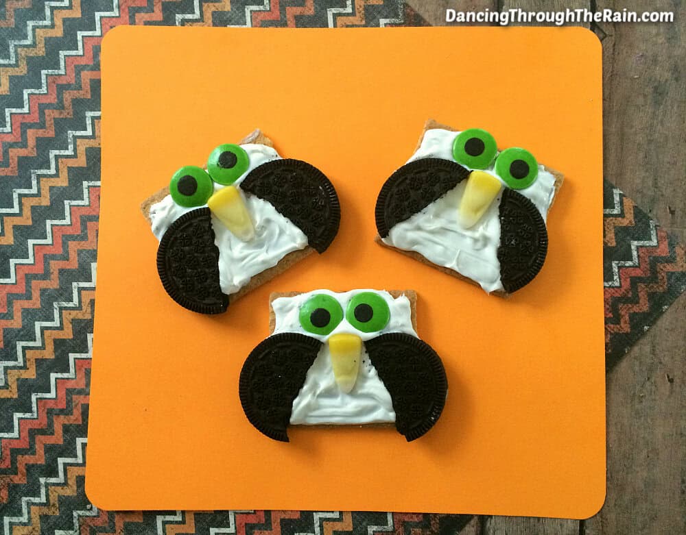 no bake owl cookies