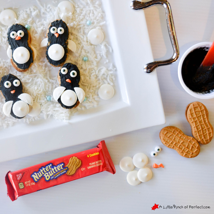 penguin cookies with nutter butters