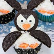 penguin cupcakes