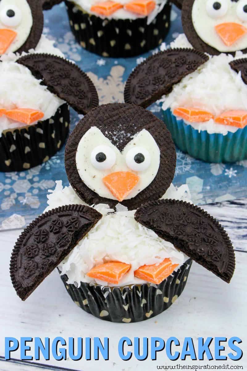 penguin cupcakes