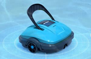blue pool vacuum cleaner