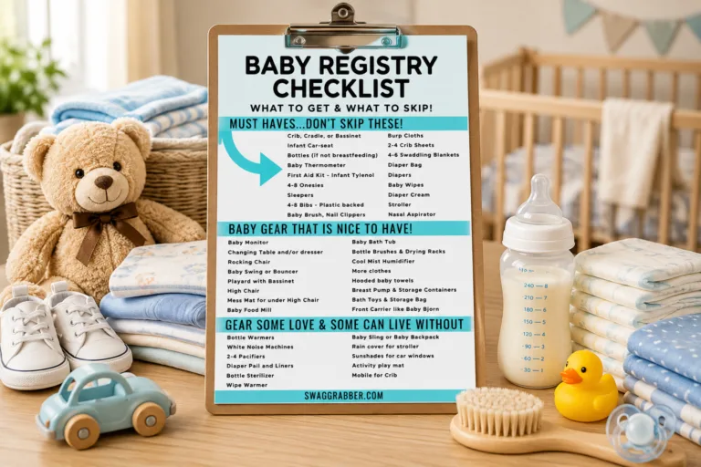 free baby registry checklist
