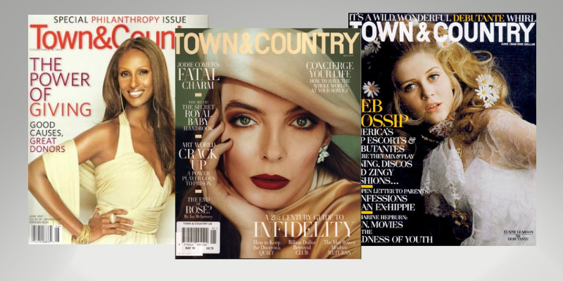town and country magazines