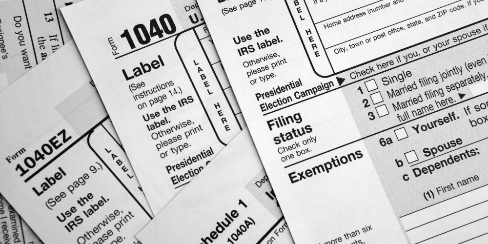 1040 forms for in person taxes
