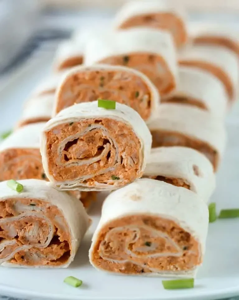 buffalo chicken pinwheels