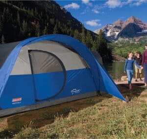 coleman 8 person montana cabin tent