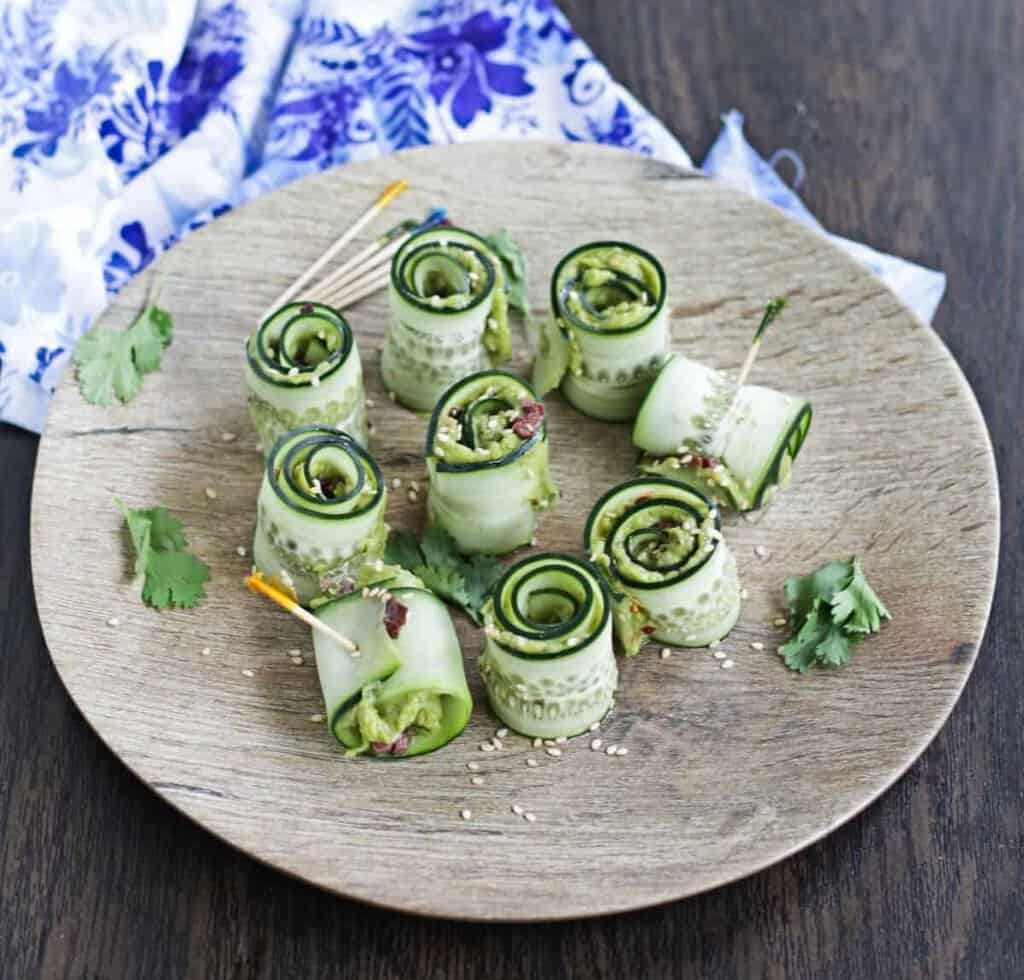 cucumber avocado rolls 22