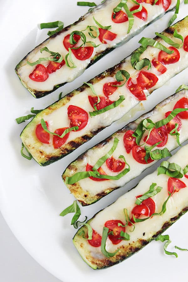 grilled caprese zucchini boats 13a