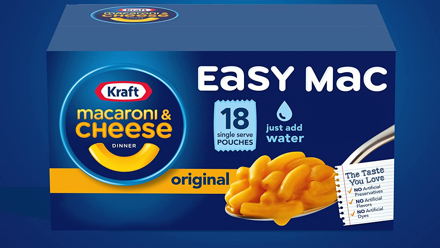 kraft easy mac original macaroni & cheese