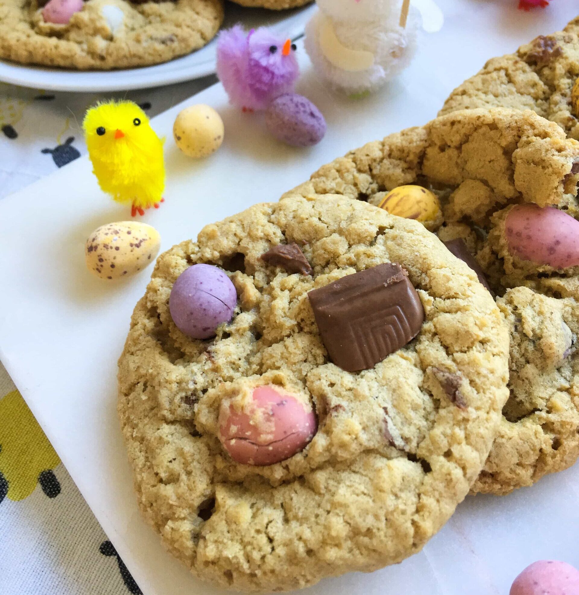 leftover easter chocolate cookies
