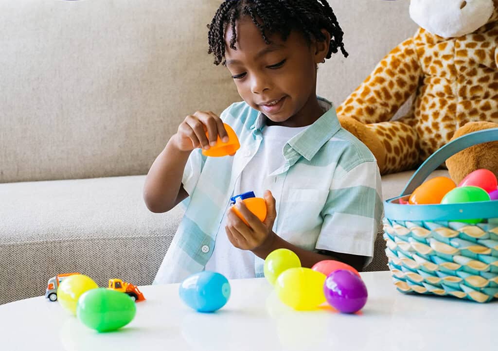prextex toy filled easter eggs