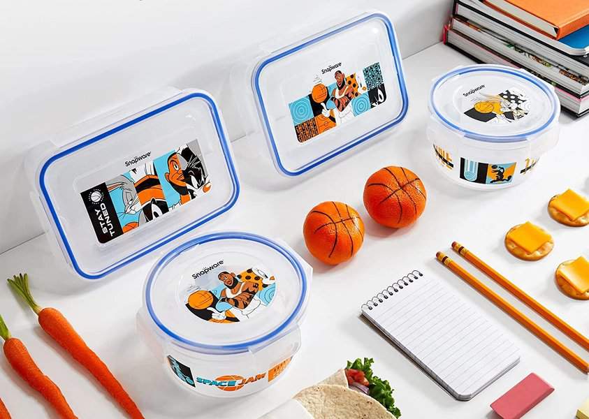 snapware 8 pc plastic food storage container set