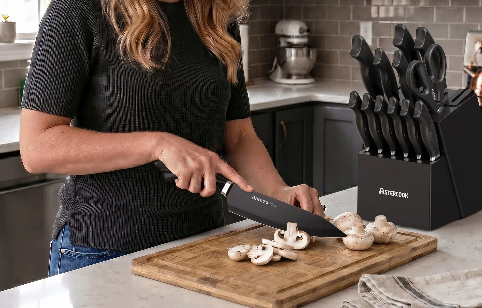 astercook knife set