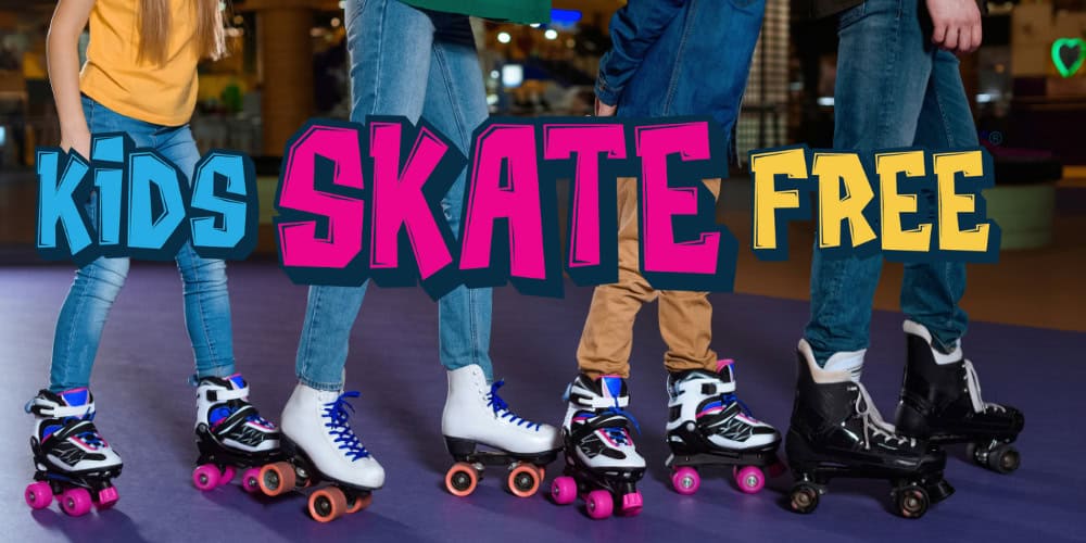 kids skate free program