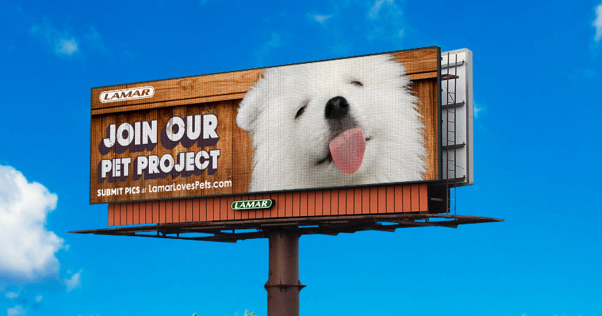 lamar pet billboard