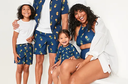 old navy swimwear family