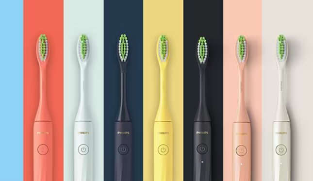 phillips sonicare toothbrushes in colors