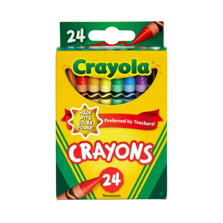 crayola classic crayons assorted colors back to school 24 count