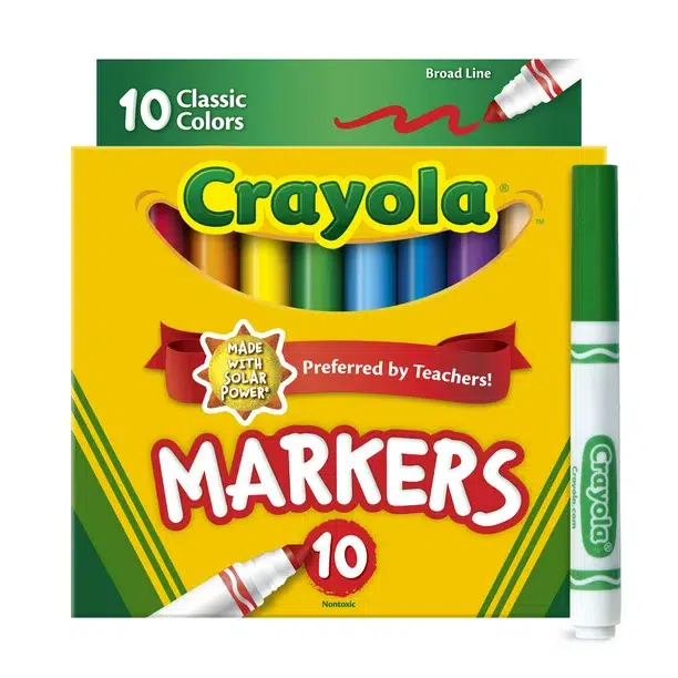 crayola ultra clean washable broad line marker