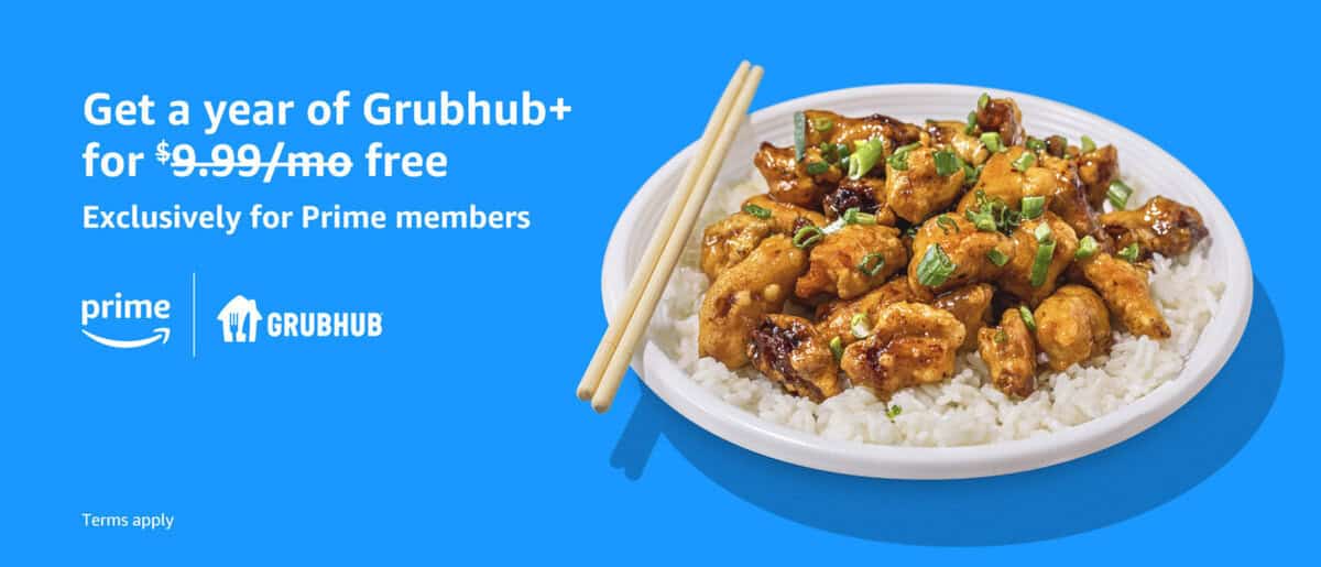 grubhub prime offer