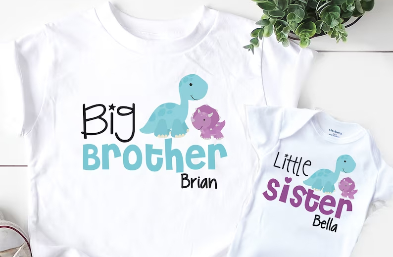 big brother sister t shirts or onesies