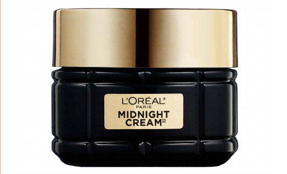 free l’oreal paris midnight cream sample.