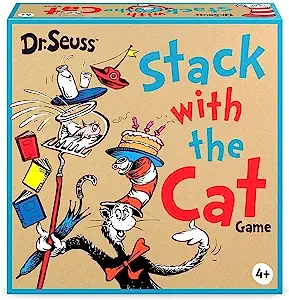 funko dr. seuss stack with the cat game