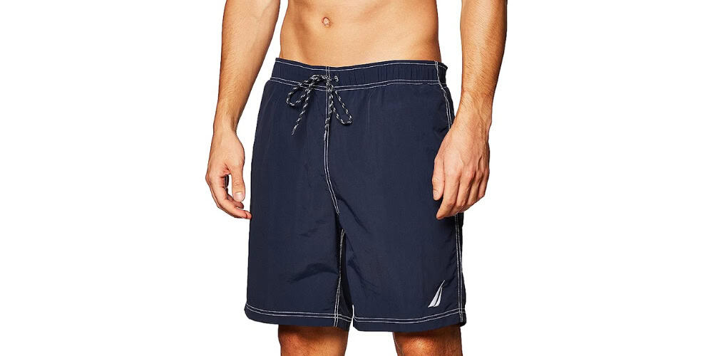 mens nautica swim trunks
