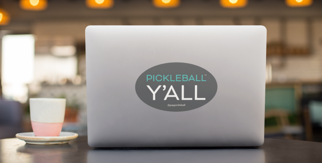 pickelball yall sticker