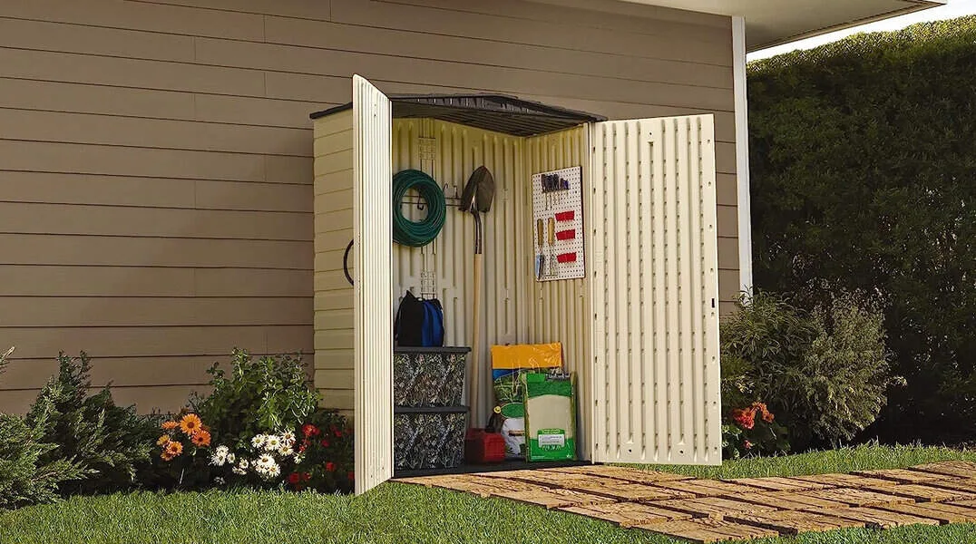 Rubbermaid Resin Outdoor Storage Shed, 5 x 2 ft. 298 Shipped (Reg