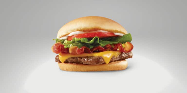wendy's bacon cheeseburger