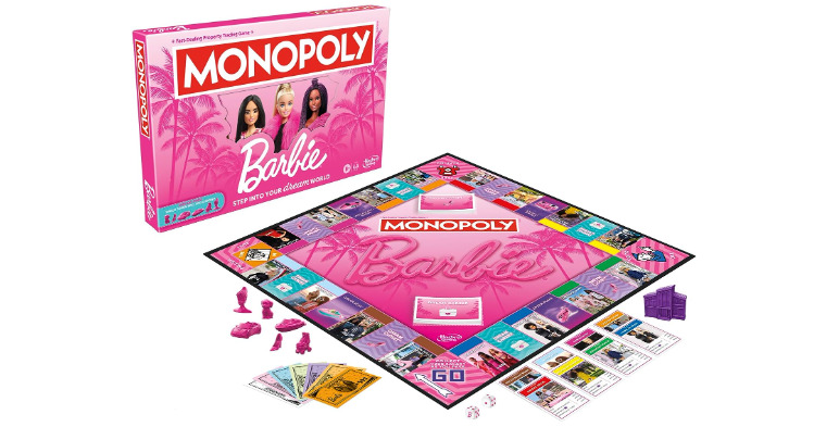 barbie monopoly game
