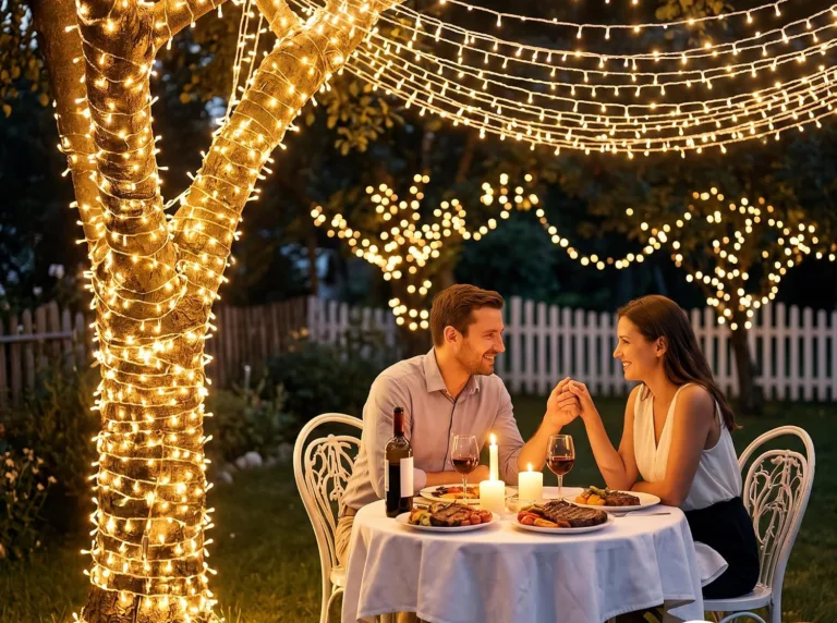 196ft, 8 modes dimmable fairy lights with remote and timer