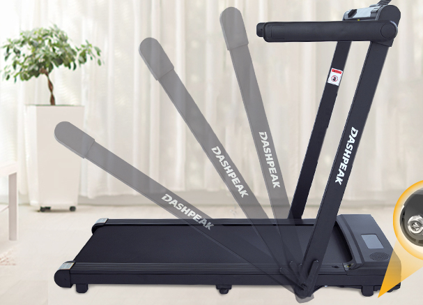 dashpeak foldable treadmill