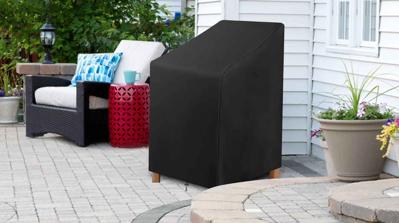 Patio Chair Cover that fits 46 Stackable Chairs Only 10 (Reg. 20.99