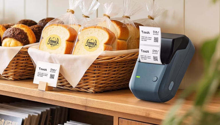 niimbot b1 printer with baskets