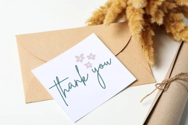 words of gratitude, gratitude concept, text thank you