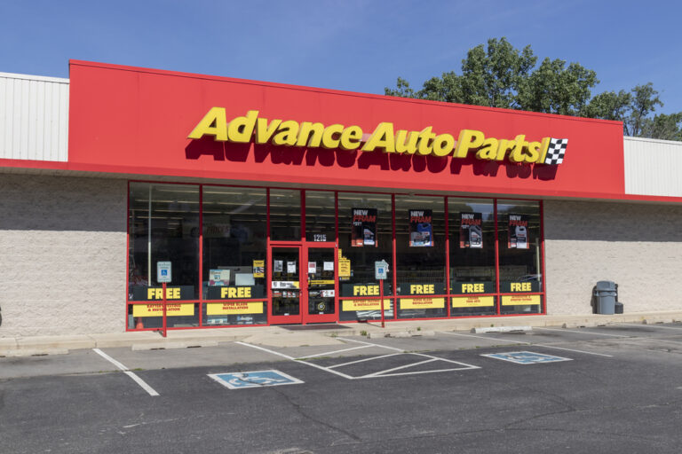 Advance Auto Parts store in the US.