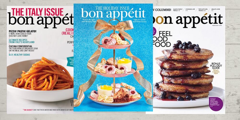 free bon appetit magazine