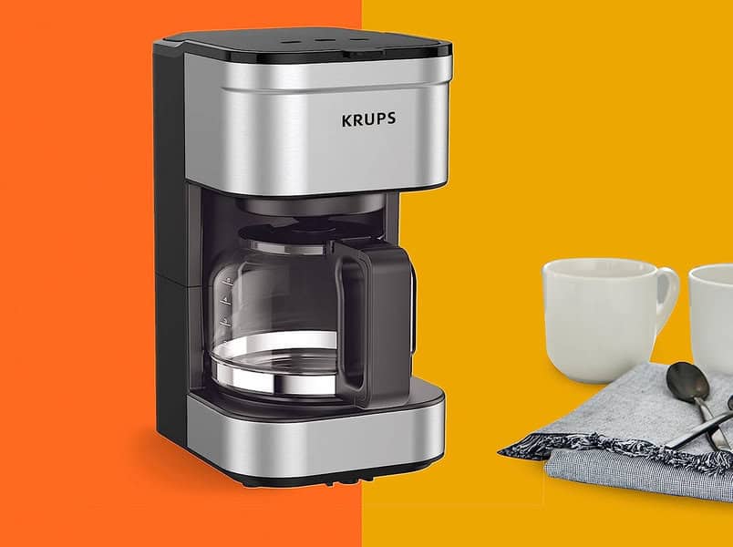 Krups Simply Brew Stainless Steel Drip Coffee Maker 5 Cup Now $20.95 ...