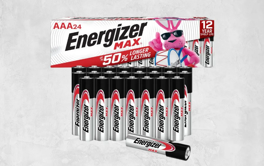 Energizer Max AAA Batteries, 24-Pack, Longer Lasting