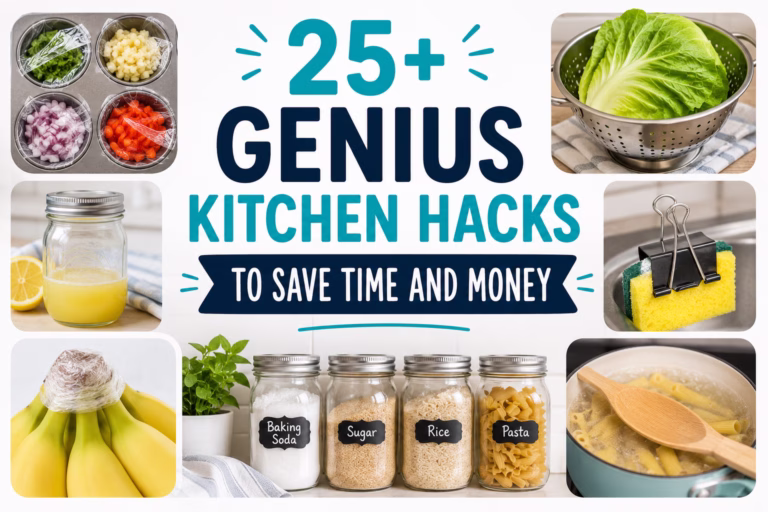 25+ genius kitchen hacks to save time and money