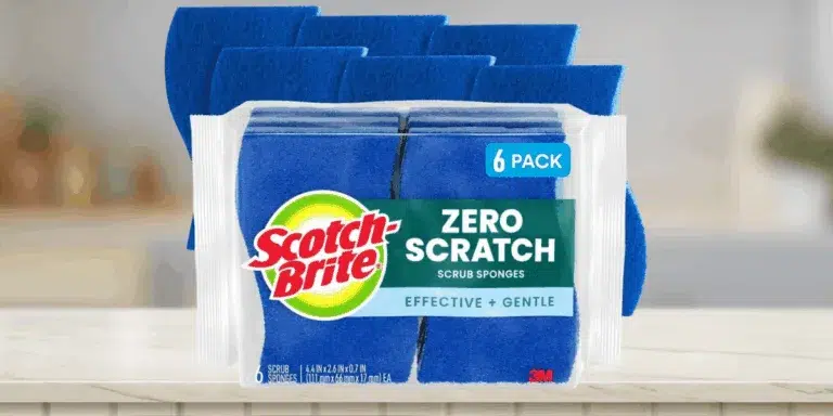 Scotch-Brite zero scratch scrub sponge pack