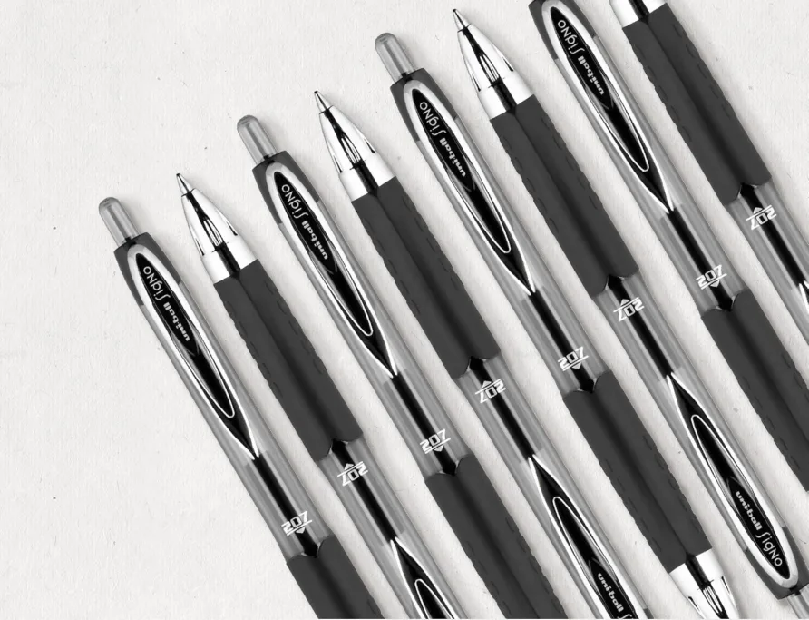 uniball 207 gel pens