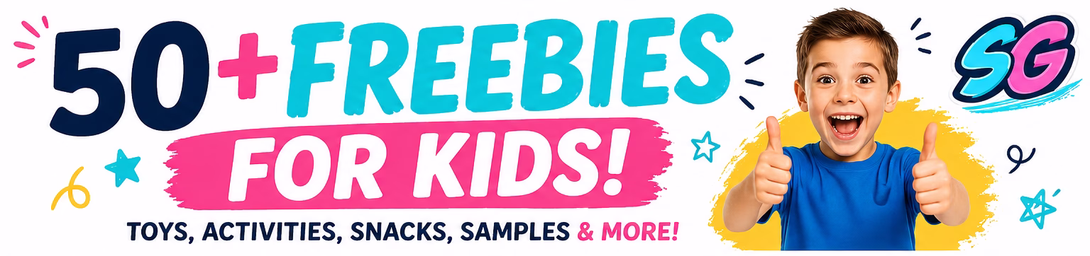 50 freebies for kids header swaggrabber