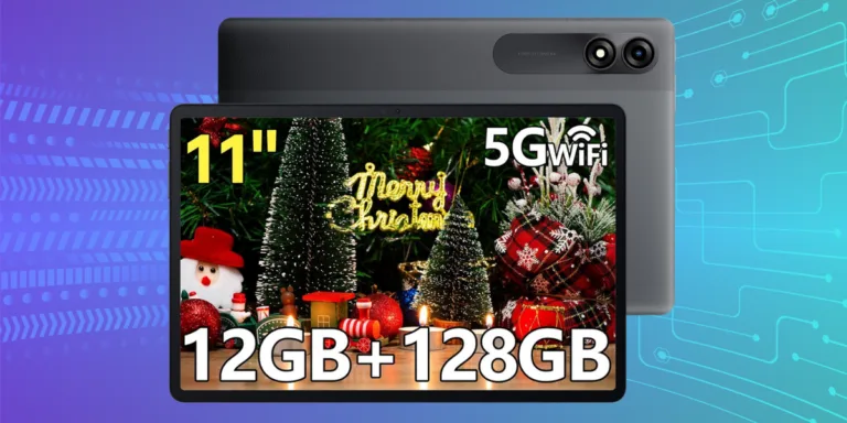 11-inch tablet, 5G WiFi, holiday scene