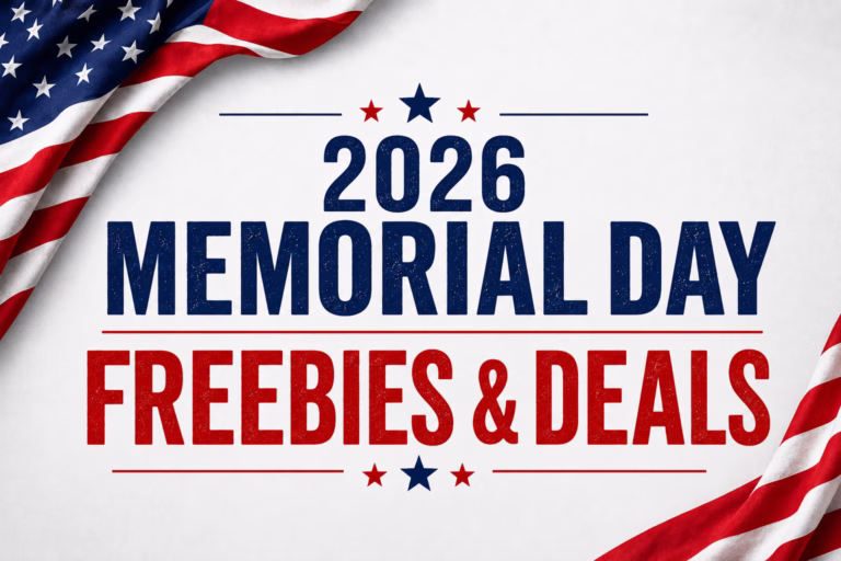 2026 memorial day freebies deals