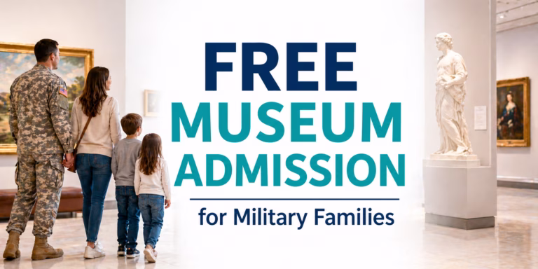 free museum admission for military familes